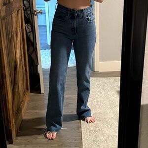 Abercrombie & Fitch High Rise Blue Jeans